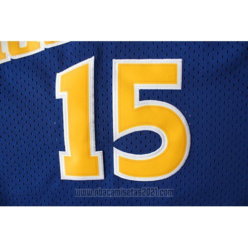 Camiseta Golden State Warriors Latrell Sprewell #15 Retro Azul